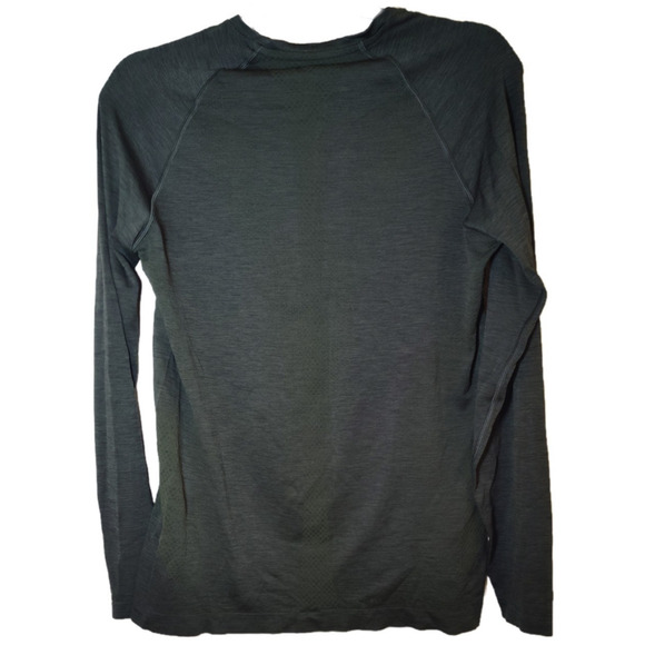 Alo Green Men's Activewear Long Sleeve Running Shirt Top Size Medium - Picture 2 of 4